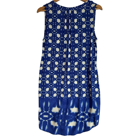 Velvet by Graham and Spencer Shift Dress Resortwear Lightweight Small Blue - Picture 2 of 14